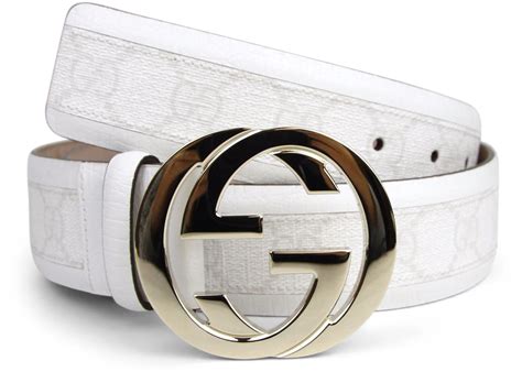 authentic white gucci belt|genuine gucci belts.